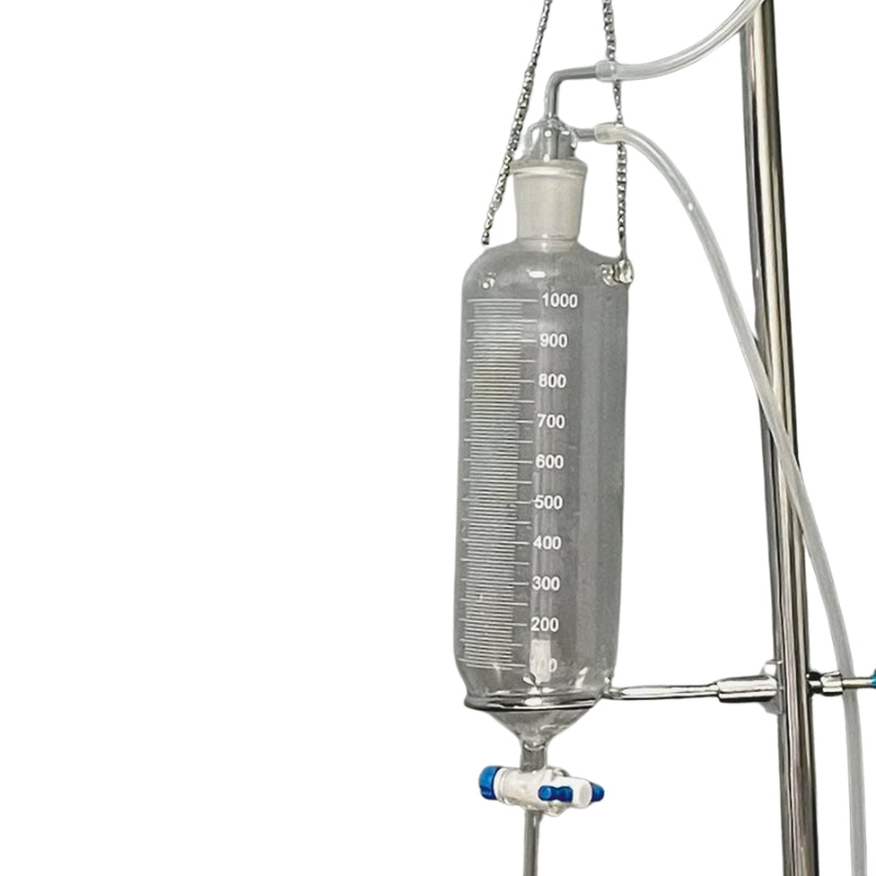 Frasco Para Ozonizar Soro- Gotejamento Salino com Ozônio 1000mL