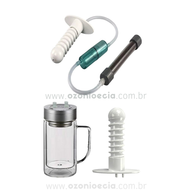 Kit Completo Para Ozonioterapia Vaginal- 7 Peças
