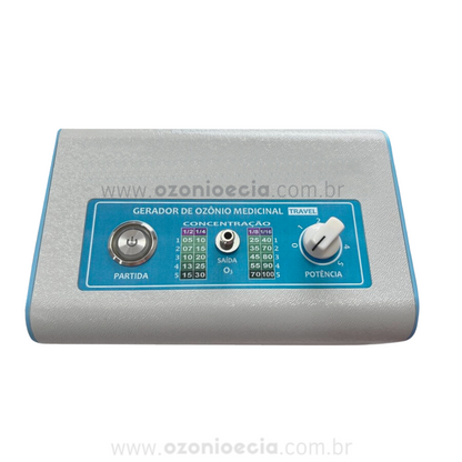 Kit Gerador de Ozônio Para Ozonioterapia-Portátil Com Maleta- Certificado Anvisa