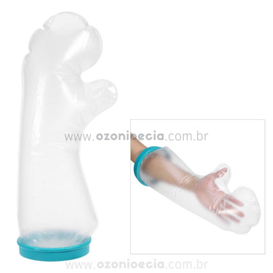 Bag Luva Longa Para Ozonioterapia Braços Reutilizável